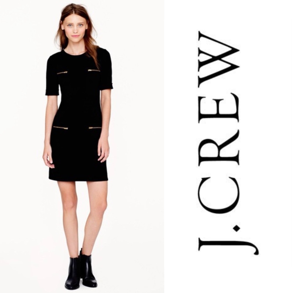 Shipping for Crew Zipper Ponte Dress
